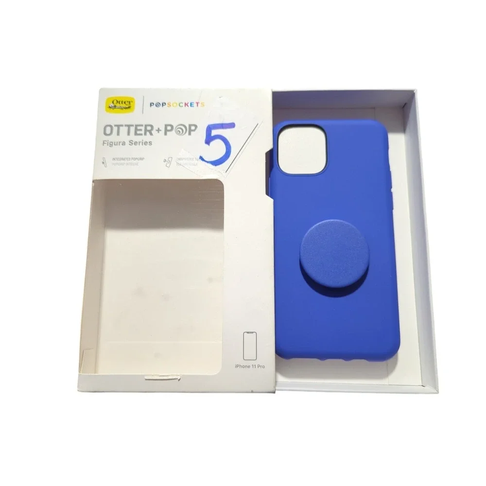 OtterBox Figura Series Otter + Pop‎ for iPhone 11 Pro Blue Wireless Charging A2